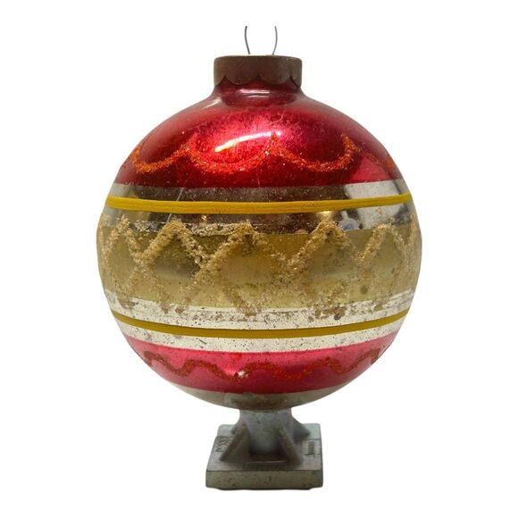 6 West Germany Glass Christmas tree ornaments by Lanissa mid-century vintage - Picture 11 of 16
